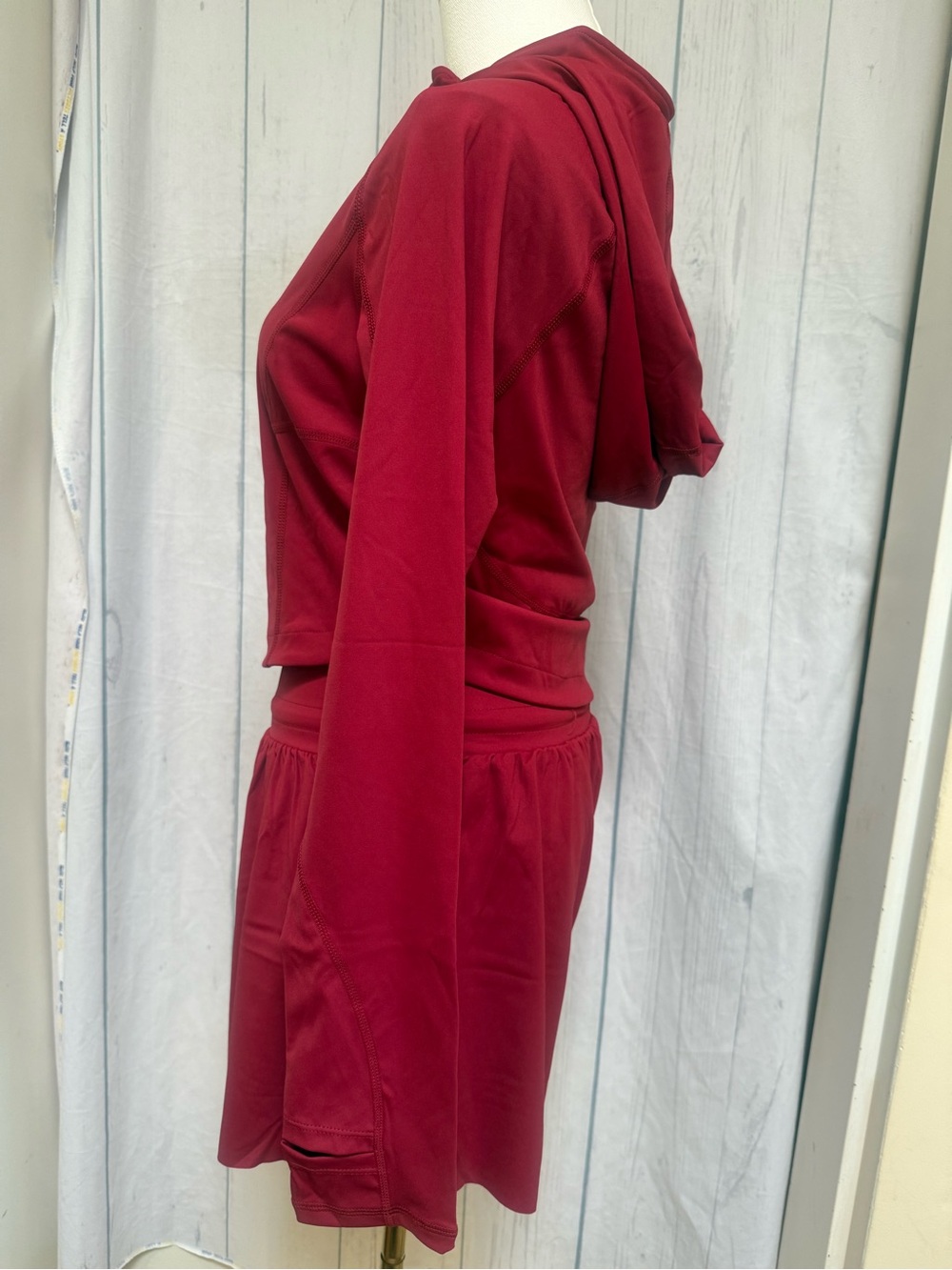 Women's High-Waist Athletic Shorts Set - Picture 4 of 4